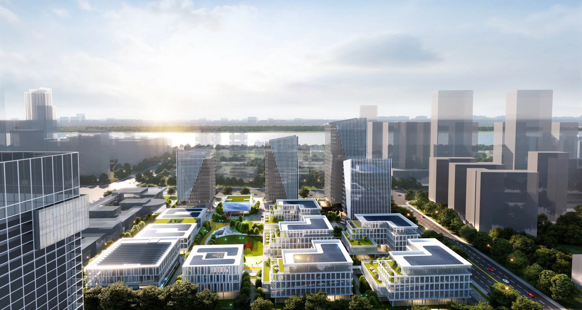 國家智能網(wǎng)聯(lián)汽車武漢測試示范區(qū)內(nèi)首個(gè)科創(chuàng)園區(qū)正式開建